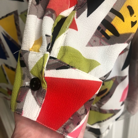 1980’s 1990’s Colorful Geometric Mishca size M - Picture 4 of 4